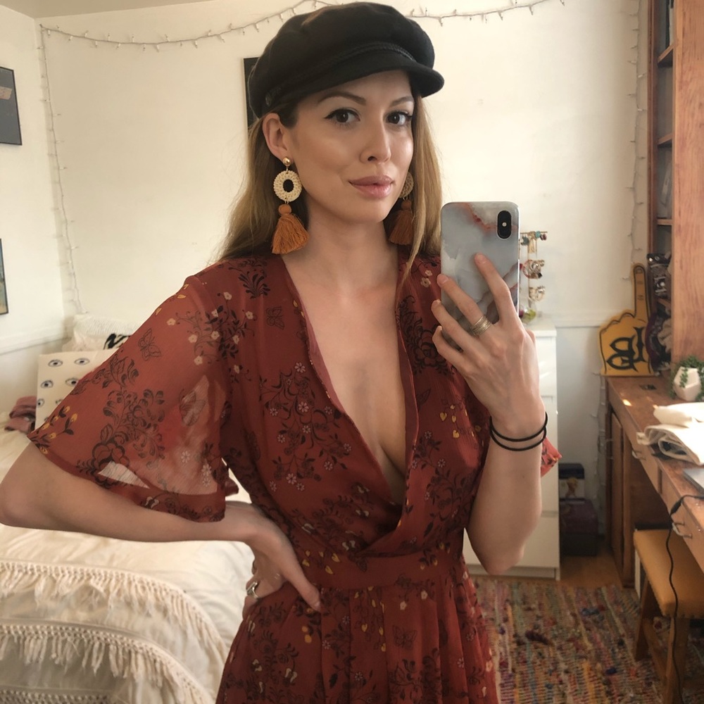Floral maxi dress